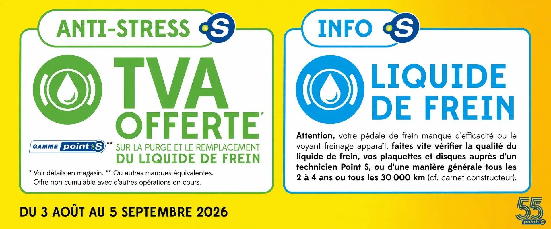 TVA Offerte Liquide de Frein